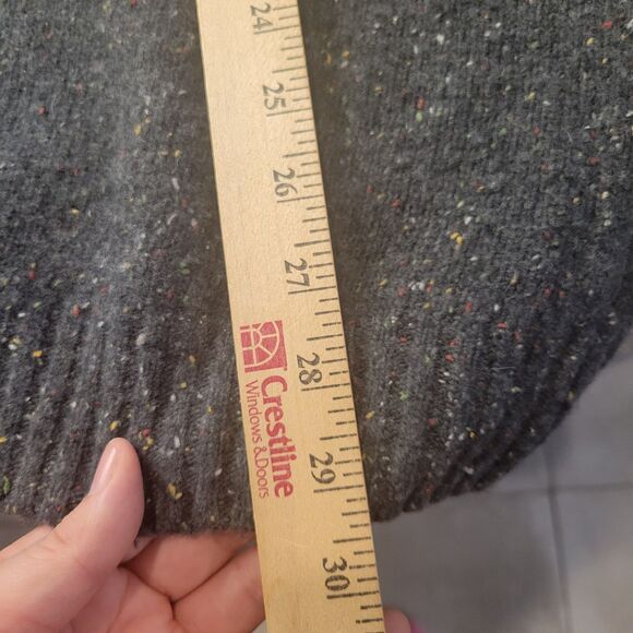 Aran Mills half-zip Irish Lambs Wool Men's Sweater Size XXL - Picture 7 of 9